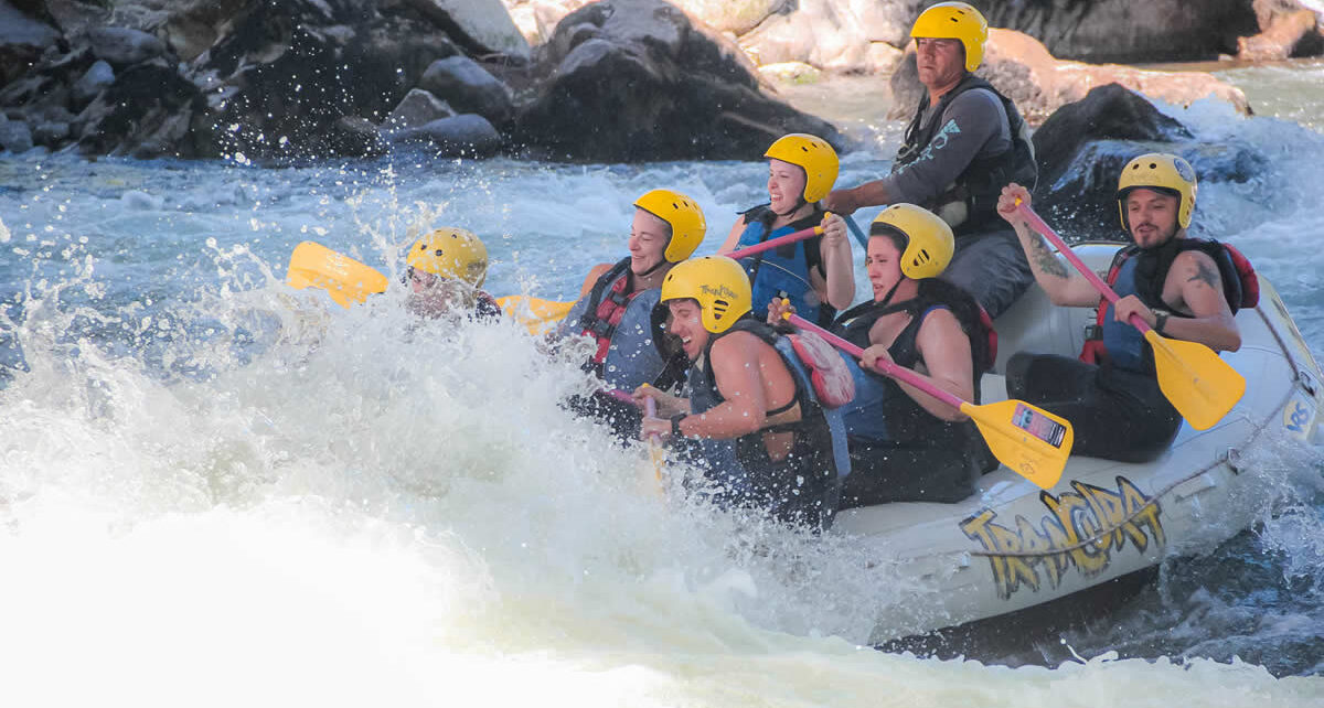 Rafting no Rio Trancura