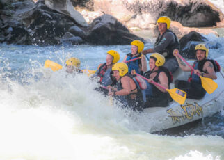 Rafting no Rio Trancura